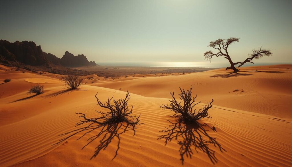 Agafay Desert Landscape