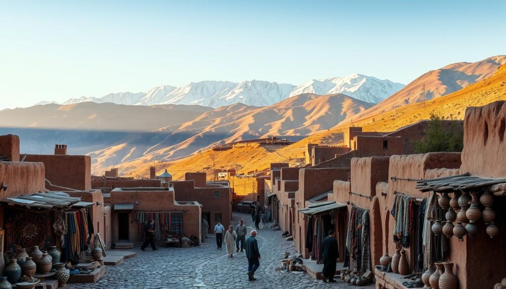 Berber Villages in Atlas Mountains