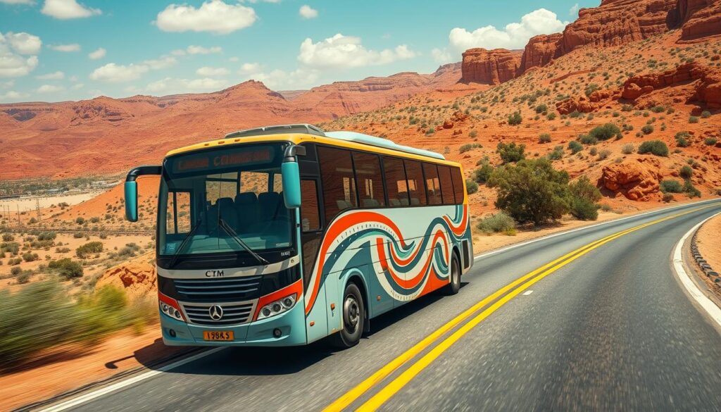 CTM bus Fes to Chefchaouen