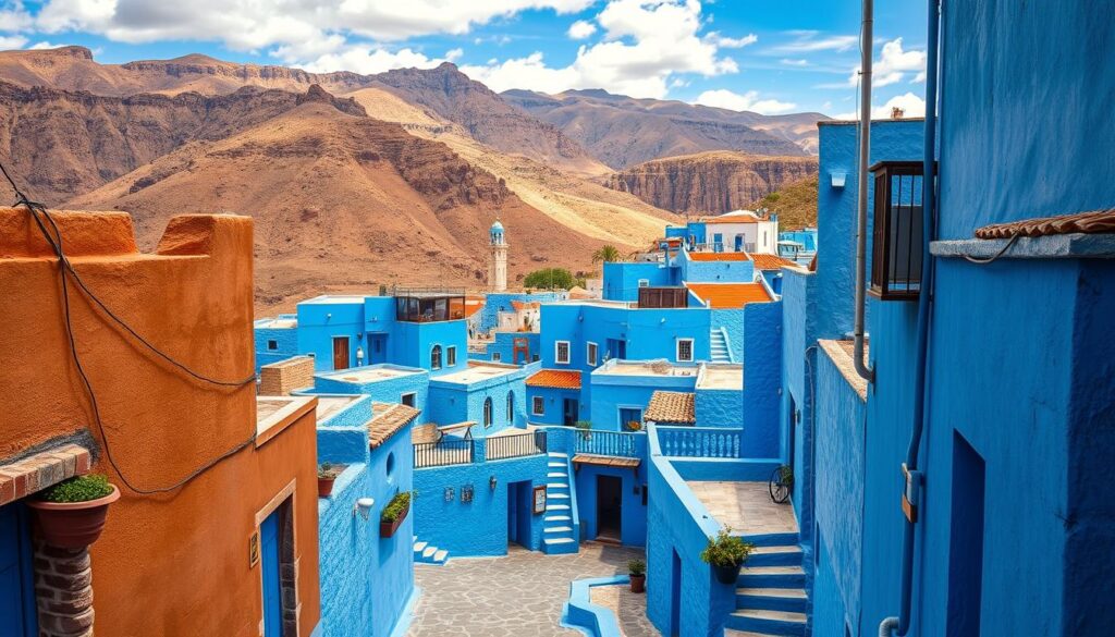 Chefchaouen blue city Morocco