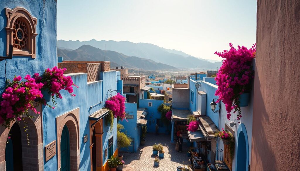 Chefchaouen blue medina