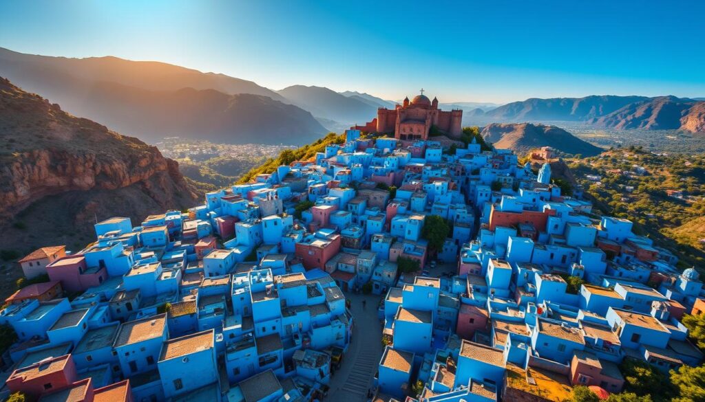 Chefchaouen cityscape
