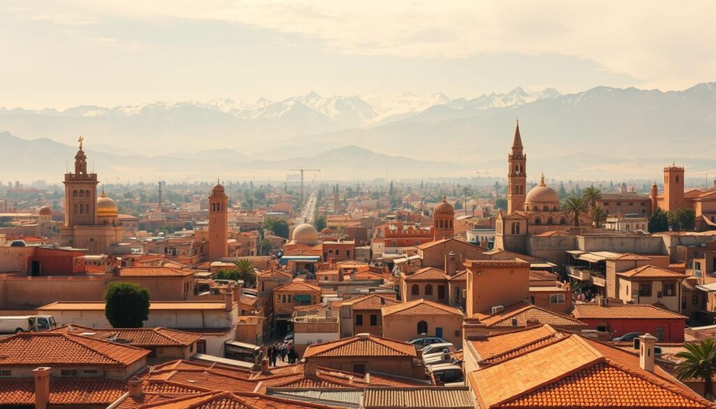 Fez cityscape