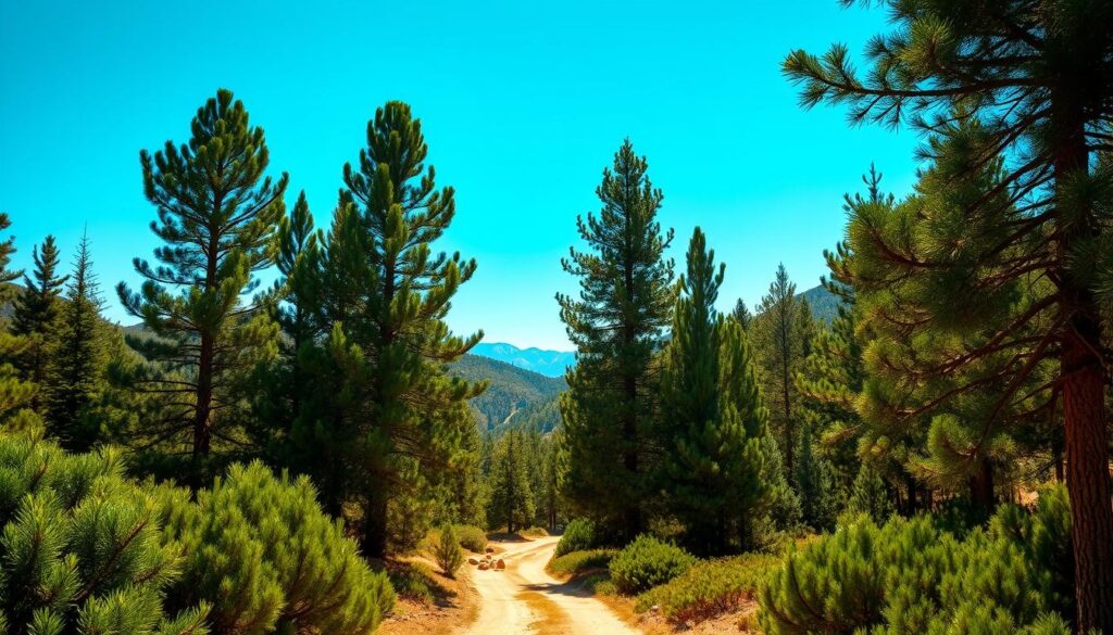 Middle Atlas Mountains cedar forests