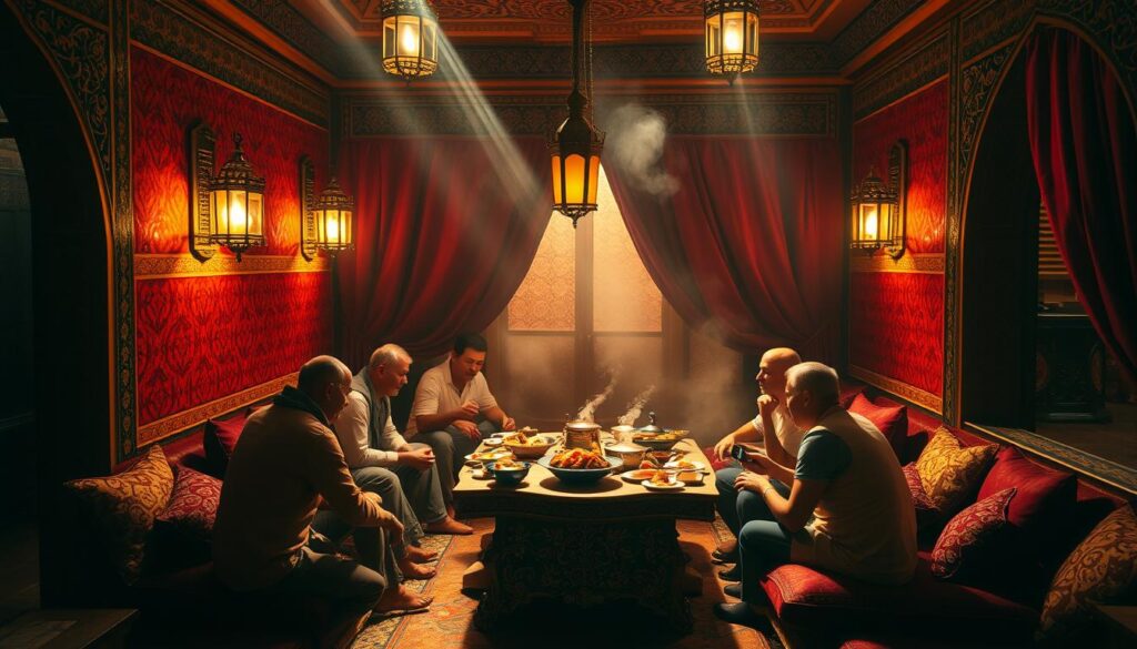 Moroccan dining experience