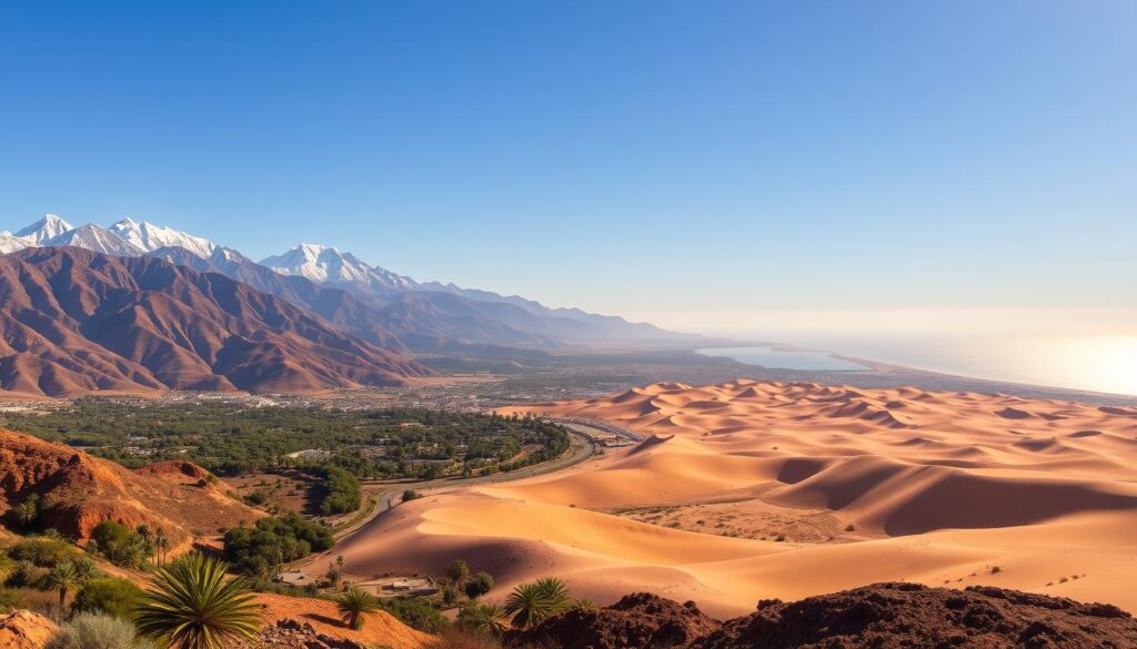 Morocco climate zones