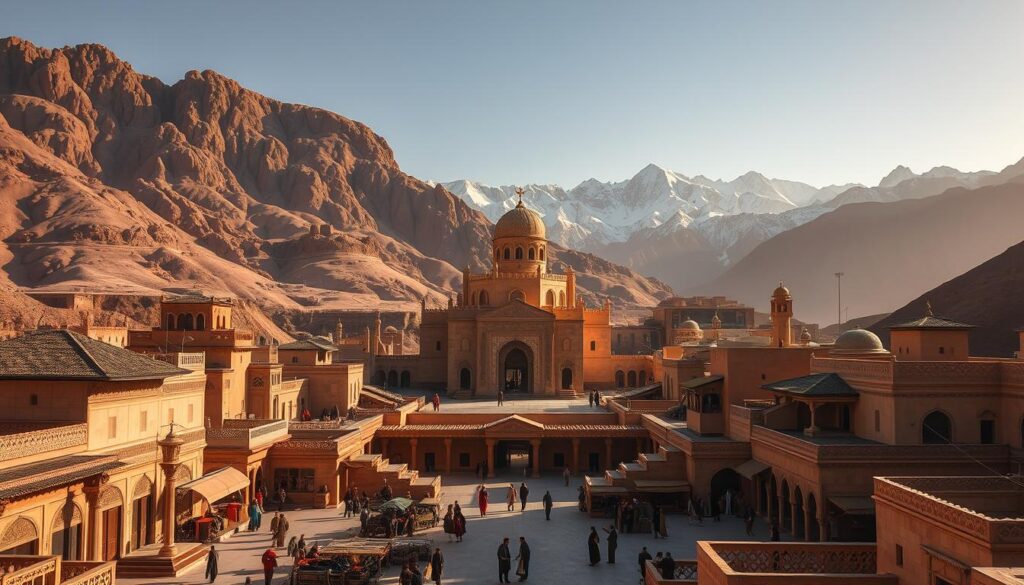 Morocco film sets