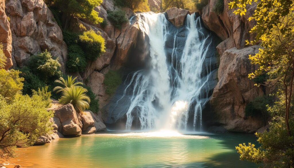 Ras el-Maa Waterfall