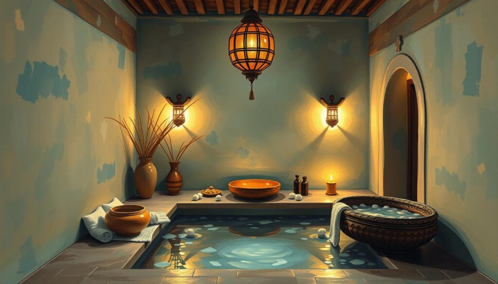 Traditional hammam experience Morocco