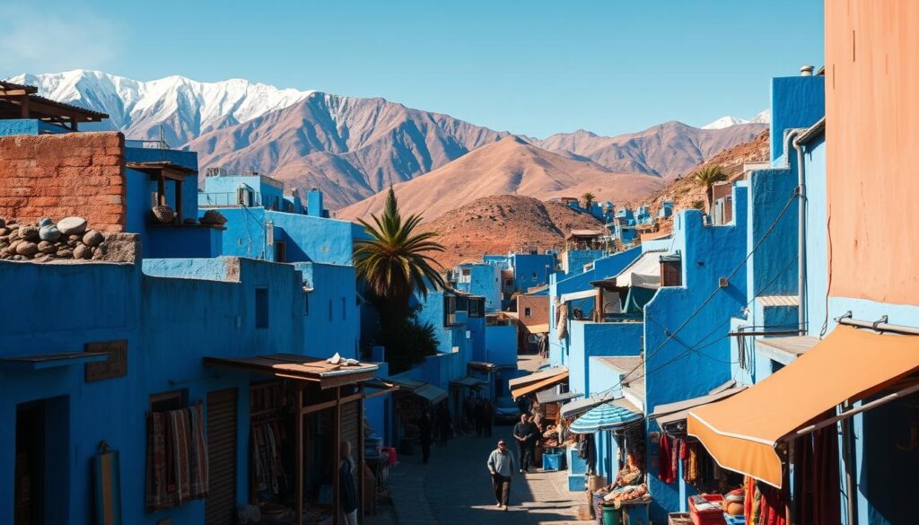 blue city