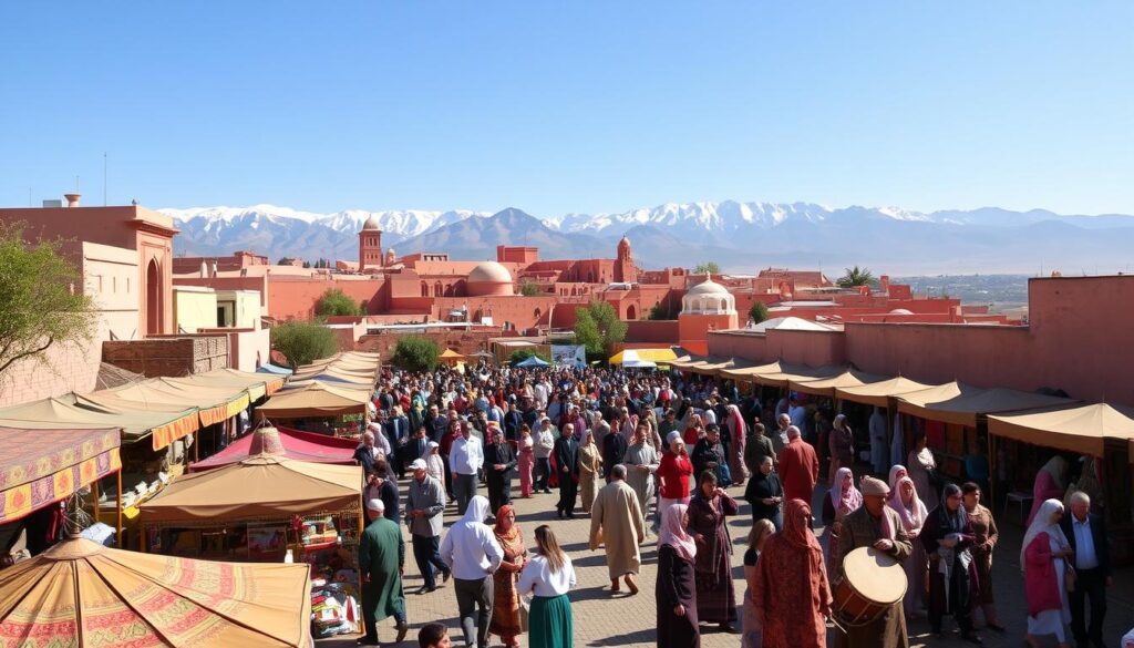 spring festival in Morocco
